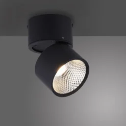 Neuhaus PURE® LED Deckenstrahler PURE Nola, schwarz, 1-flammig, drehbar, dimmbar