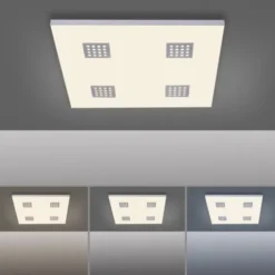Neuhaus PURE® LED-Panel PURE Neo, aluminium gebürstet, 62x62cm, dimmbar