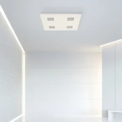 Neuhaus PURE® LED-Panel PURE Neo, aluminium gebürstet, 62x62cm, dimmbar
