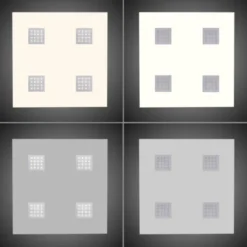 Neuhaus PURE® LED-Panel PURE Neo, aluminium gebürstet, 62x62cm, dimmbar