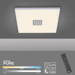 Neuhaus PURE® LED-Panel PURE Neo, Alu, 45x45cm, CCT, Fernbedienung
