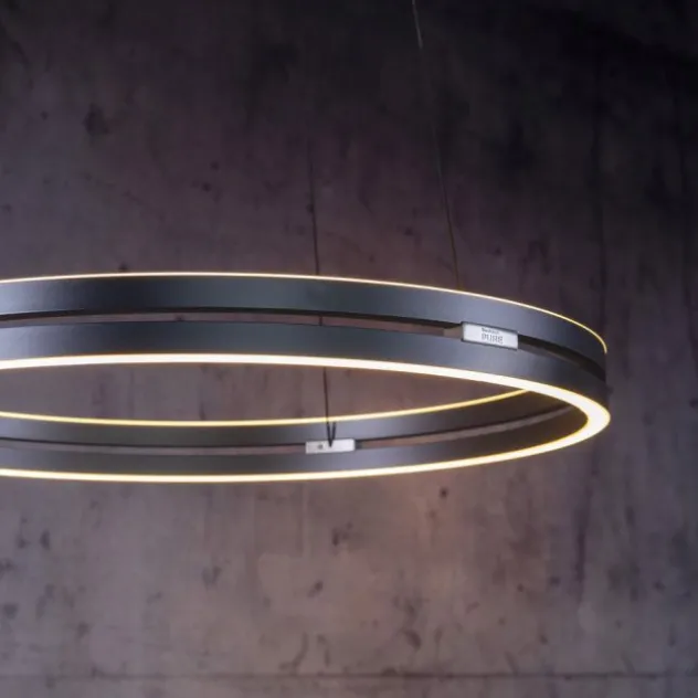 Neuhaus PURE® LED Pendelleuchte PURE E-Loop mystic grey (grau)
