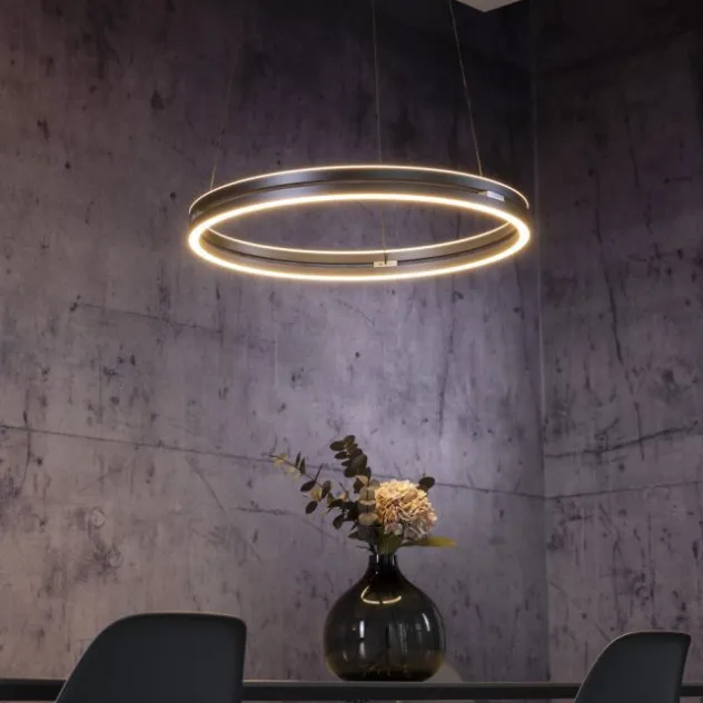 Neuhaus PURE® LED Pendelleuchte PURE E-Loop mystic grey (grau)