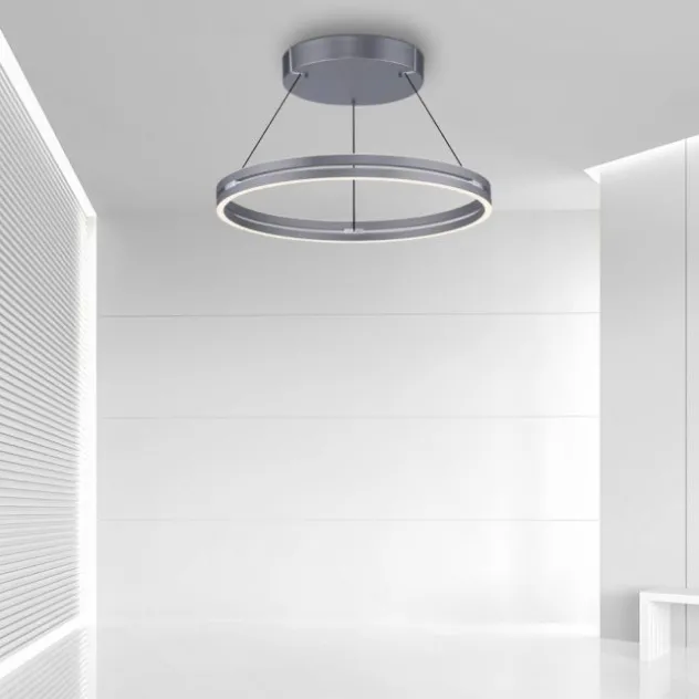 Neuhaus PURE® LED Pendelleuchte PURE E-Loop mystic grey (grau)