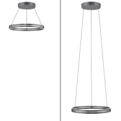 Neuhaus PURE® LED Pendelleuchte PURE E-Loop mystic grey (grau)