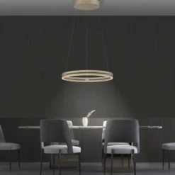 Neuhaus PURE® LED Pendelleuchte PURE E-Loop, bronce