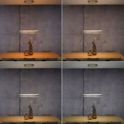 Neuhaus PURE® LED Pendelleuchte PURE E-Loop, bronce
