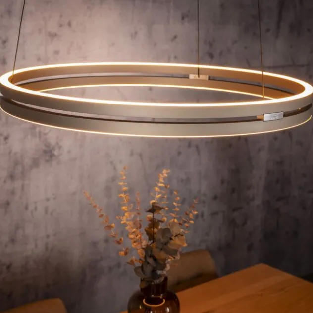 Neuhaus PURE® LED Pendelleuchte PURE E-Loop, bronce