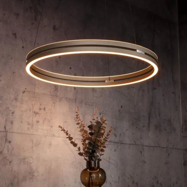 Neuhaus PURE® LED Pendelleuchte PURE E-Loop, bronce