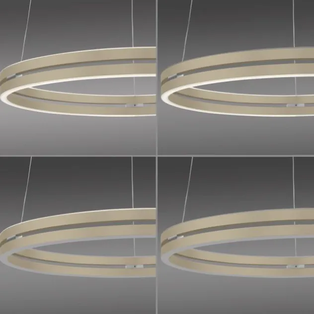Neuhaus PURE® LED Pendelleuchte PURE E-Loop, bronce