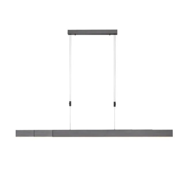 Neuhaus PURE® LED Pendelleuchte PURE Moto e-SLIDE® platin (grau)