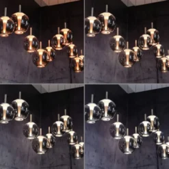 Neuhaus PURE® LED Pendelleuchte PURE E-Infinity, bronce mit e-Slide Funktion
