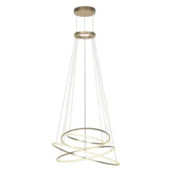 Neuhaus PURE® LED Pendelleuchte PURE Flying Rings,bronce