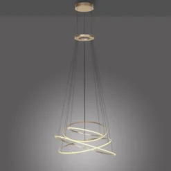 Neuhaus PURE® LED Pendelleuchte PURE Flying Rings,bronce