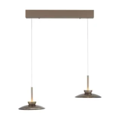 Neuhaus PURE® LED Pendelleuchte Pure Moon, bronce, höhenverstellbar, dimmbar