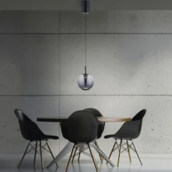 Neuhaus PURE® LED Pendelleuchte PURE Infinity mystic grey, Comfort Lift Funktion