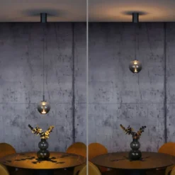 Neuhaus PURE® LED Pendelleuchte PURE Infinity mystic grey, Comfort Lift Funktion