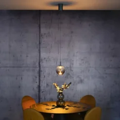 Neuhaus PURE® LED Pendelleuchte PURE Infinity mystic grey, Comfort Lift Funktion