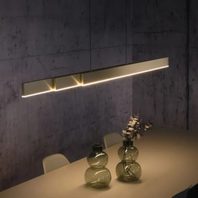 Neuhaus PURE® LED Pendelleuchte PURE Moto-Rise imperial gold elektrisch