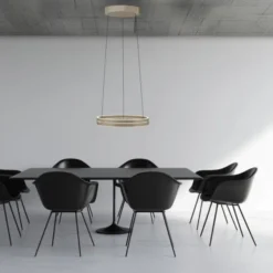 Neuhaus PURE® LED Pendelleuchte PURE E-Loop, bronce