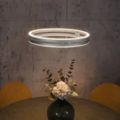Neuhaus PURE® LED Pendelleuchte PURE E-Loop stone (alu)