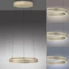 Neuhaus PURE® LED Pendelleuchte PURE E-Loop ivory gold
