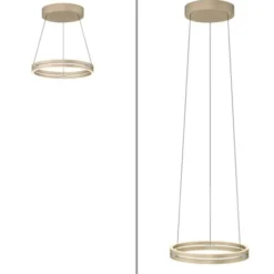 Neuhaus PURE® LED Pendelleuchte PURE E-Loop ivory gold