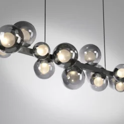 Neuhaus PURE® LED Pendelleuchte PURE E-Popup platin (grau)