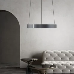 Neuhaus PURE® LED Pendelleuchte PURE E-Clipse mystic grey (grau)