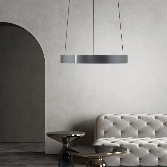 Neuhaus PURE® LED Pendelleuchte PURE E-Clipse mystic grey (grau)