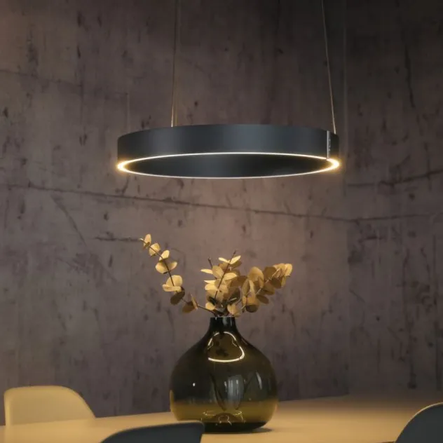 Neuhaus PURE® LED Pendelleuchte PURE E-Clipse mystic grey (grau)