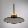 Neuhaus PURE® LED Pendelleuchte PURE Moon, bronce, 3-flammig, Lift, dimmbar