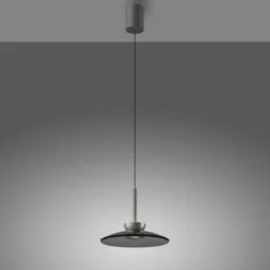 Neuhaus PURE® LED Pendelleuchte PURE Moon platin (grau) höhenverstellbar