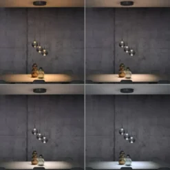 Neuhaus PURE® LED Pendelleuchte PURE E-Infinity, mystic grey, mit e-Lift Funktion