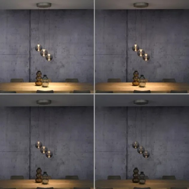 Neuhaus PURE® LED Pendelleuchte PURE E-Infinity, bronce, mit e-Lift Funktion