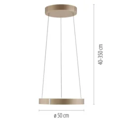 Neuhaus PURE® LED Pendelleuchte PURE E-Clipse bronce