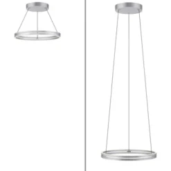 Neuhaus PURE® LED Pendelleuchte PURE E-Loop stone (alu)