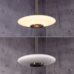 Neuhaus PURE® LED Pendelleuchte PURE Vitrum, dark-metal, brown, höhenverstellbar