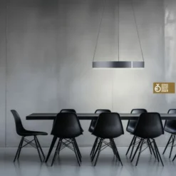 Neuhaus PURE® LED Pendelleuchte PURE E-Clipse mystic grey (grau)