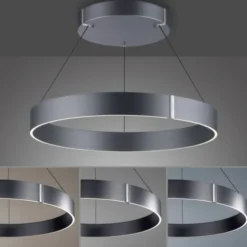 Neuhaus PURE® LED Pendelleuchte PURE E-Clipse mystic grey (grau)