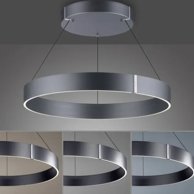 Neuhaus PURE® LED Pendelleuchte PURE E-Clipse mystic grey (grau)