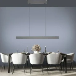 Neuhaus PURE® LED Pendelleuchte PURE E-Motion platin (grau)