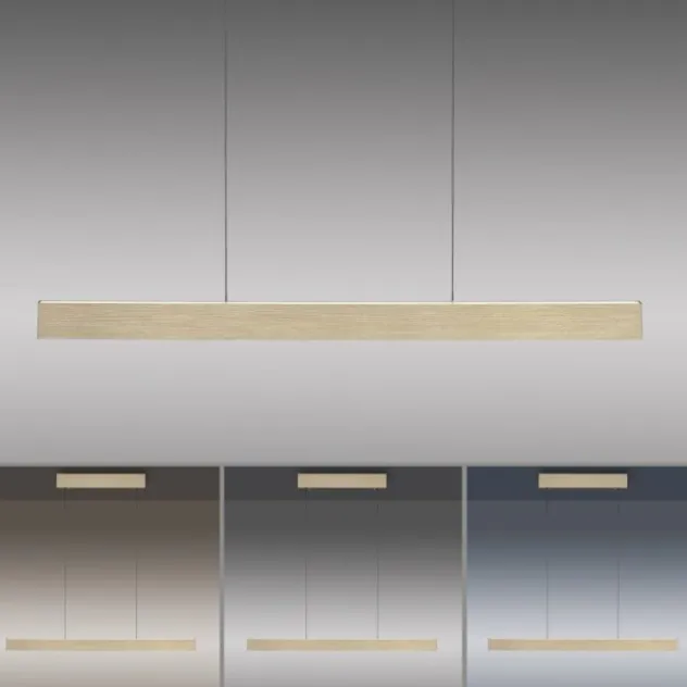 Neuhaus PURE® LED Pendelleuchte PURE E-Motion, imperial gold