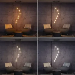 Neuhaus PURE® LED Pendelleuchte PURE Popup, bronce, 7-flammig