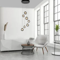 Neuhaus PURE® LED Pendelleuchte PURE Popup, mystic grey