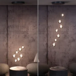 Neuhaus PURE® LED Pendelleuchte PURE Popup, mystic grey