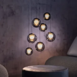 Neuhaus PURE® LED Pendelleuchte PURE Popup, mystic grey