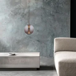 Neuhaus PURE® LED Pendelleuchte PURE Infinity bronce, Comfort Lift Funktion