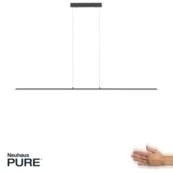 Neuhaus PURE® LED Pendelleuchte PURE Lite graphite, CCT dimmbar