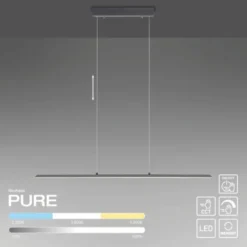 Neuhaus PURE® LED Pendelleuchte PURE Lite, graphite CCT dimmba